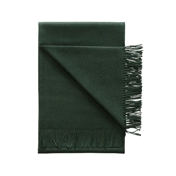 Sale Marie Dumas Alpaca Baby Forest Green Throw