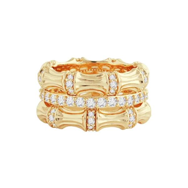 Hot Marie Dumas Anabel Aram Bamboo Stack Ring