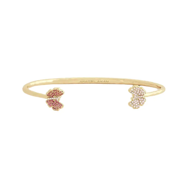 Fashion Marie Dumas Anabel Aram Butterfly Pavé Bangle