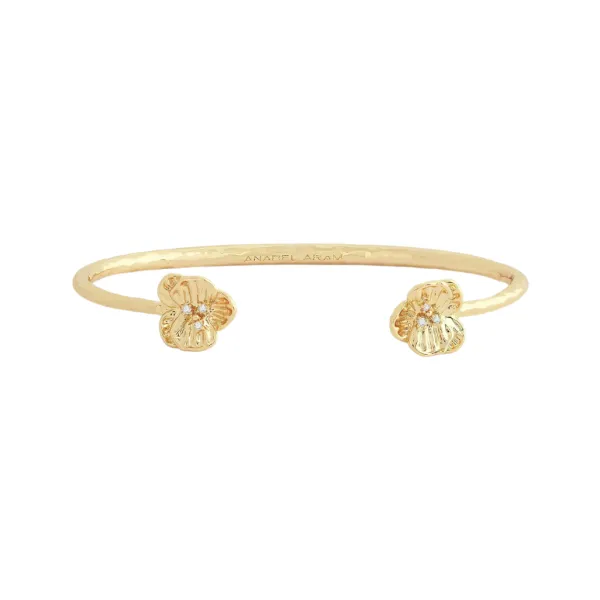 Fashion Marie Dumas Anabel Aram Orchid Gold Bangle