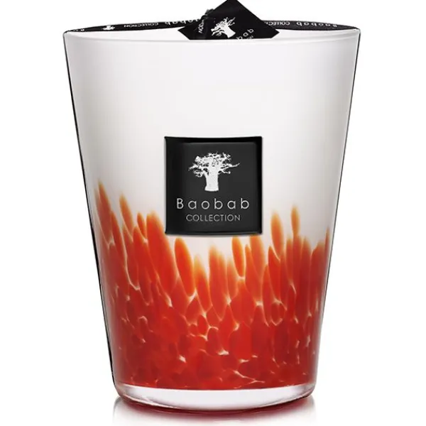 Fashion Marie Dumas Baobab Collection Feathers Maasai Large Candle