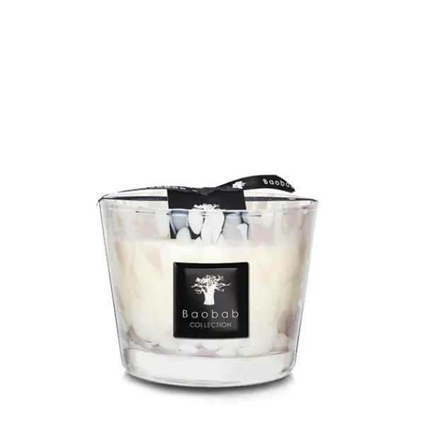 Store Marie Dumas Baobab Collection White Pearls Small Candle