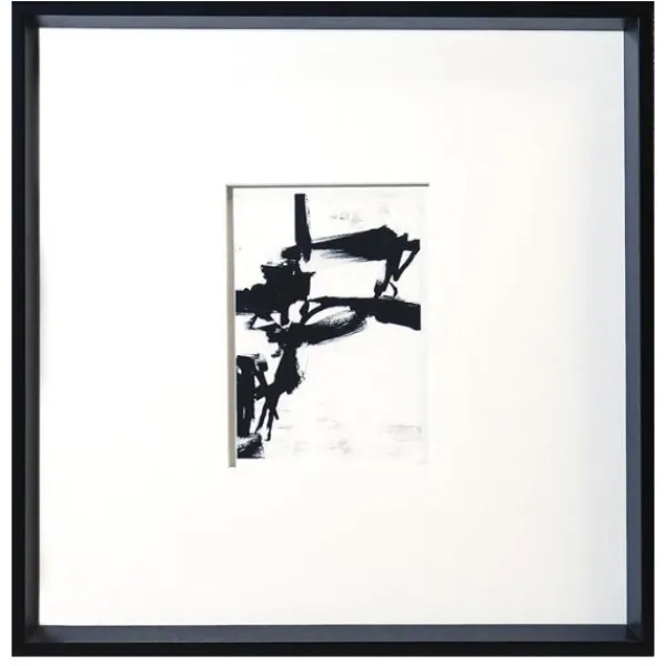 Online Marie Dumas Black & Grey Abstract Print II