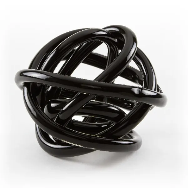 New Marie Dumas Black Glass Knot - Large