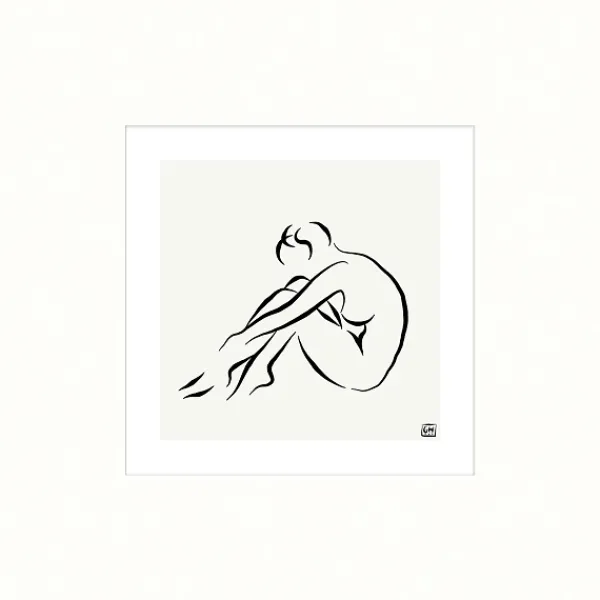 New Marie Dumas Black Ink Femme Print II