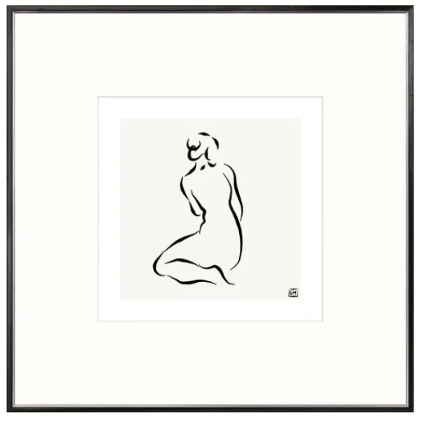 Hot Marie Dumas Black Ink Femme Print IV