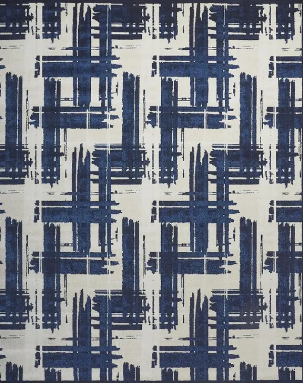 Sale Marie Dumas Blue & Beige 4x6 Rug