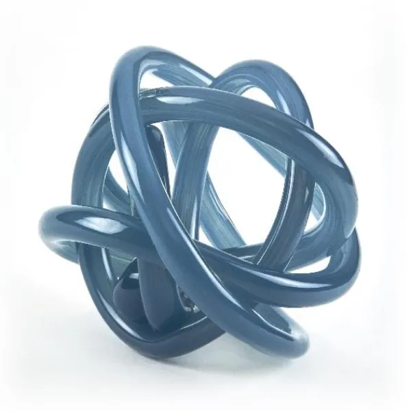 Hot Marie Dumas Blue Glass Knot - Large