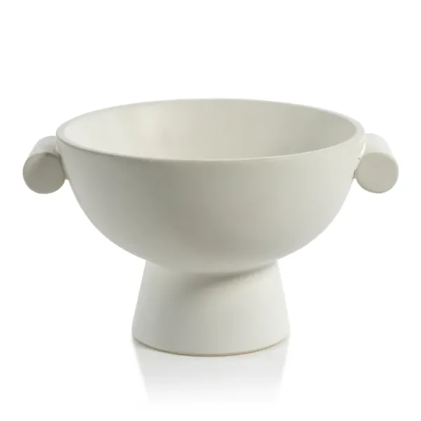 Flash Sale Marie Dumas Brayden White Ceramic Bowl