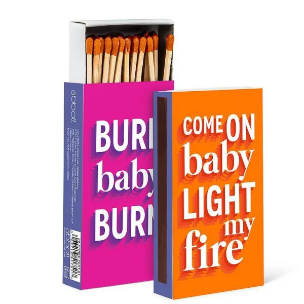 Clearance Marie Dumas Burn Baby Burn Matchbox