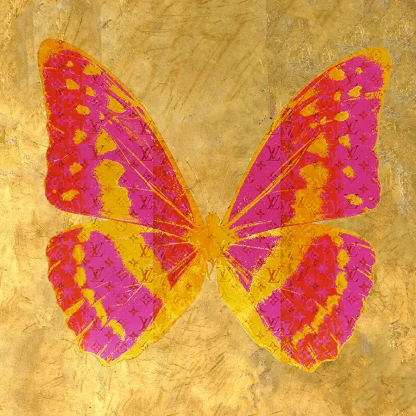 Discount Marie Dumas Butterfly Goldleaf Wall Art