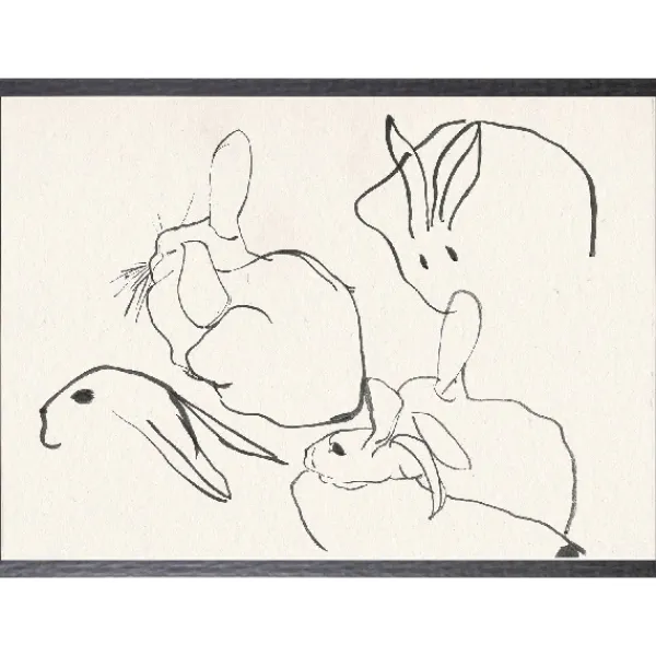 Discount Marie Dumas Cachet Rabbit Study 1896 Print