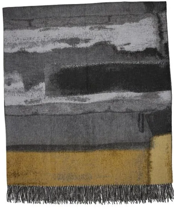 Hot Marie Dumas Cashmink Abstract Throw