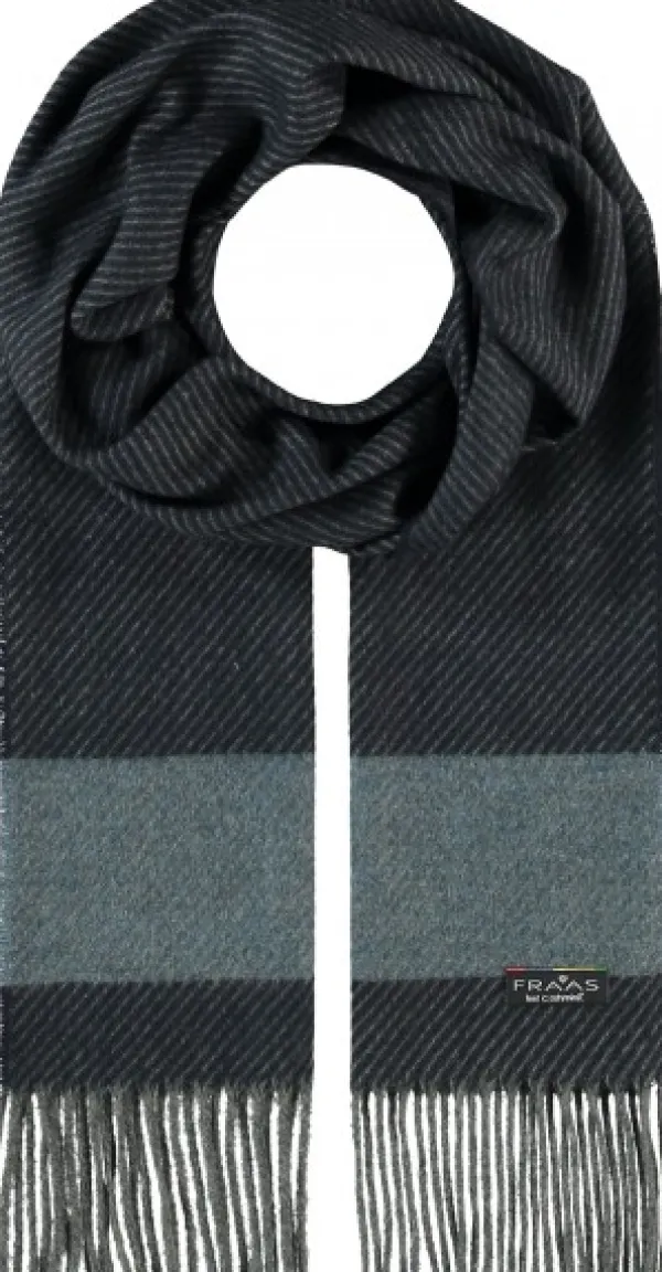 Shop Marie Dumas Cashmink Horizontal Stripe Scarf