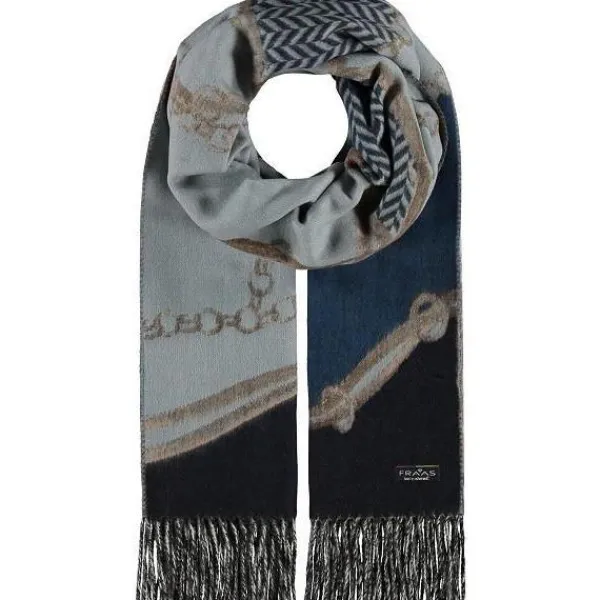 Outlet Marie Dumas Cashmink Scarf - Chain Pattern