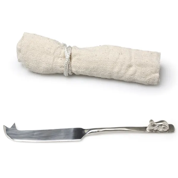 New Marie Dumas Cheese Knife with Mouse