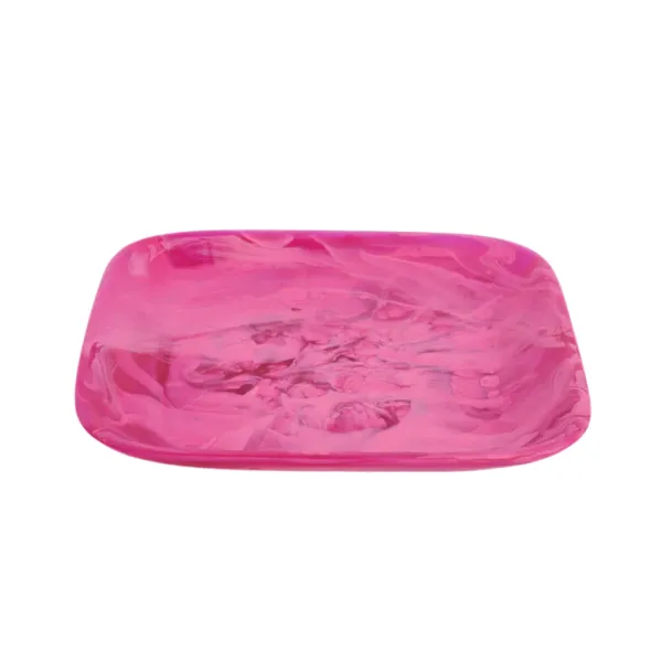 New Marie Dumas Classic Magenta Large Square Tray