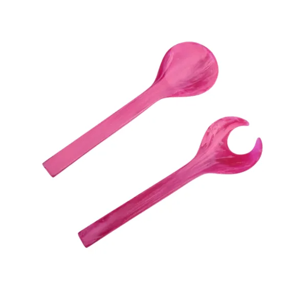 Store Marie Dumas Classic Magenta Salad Servers