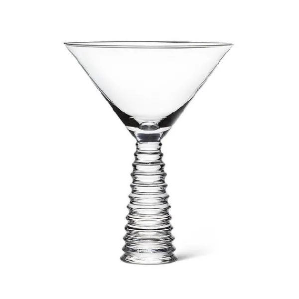 Discount Marie Dumas Clear Stack Base Martini Glass