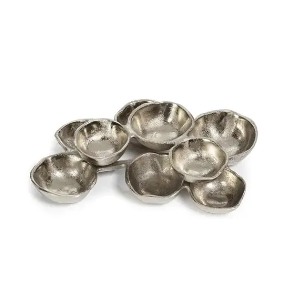 New Marie Dumas Cluster Serving Bowl - Nickel