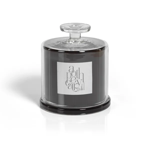 Outlet Marie Dumas Dark Grey Large Apothecary Guild Candle with Dome