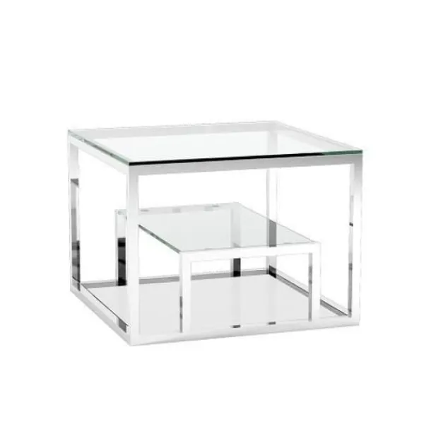 Sale Marie Dumas Ella End Table Stainless Steel