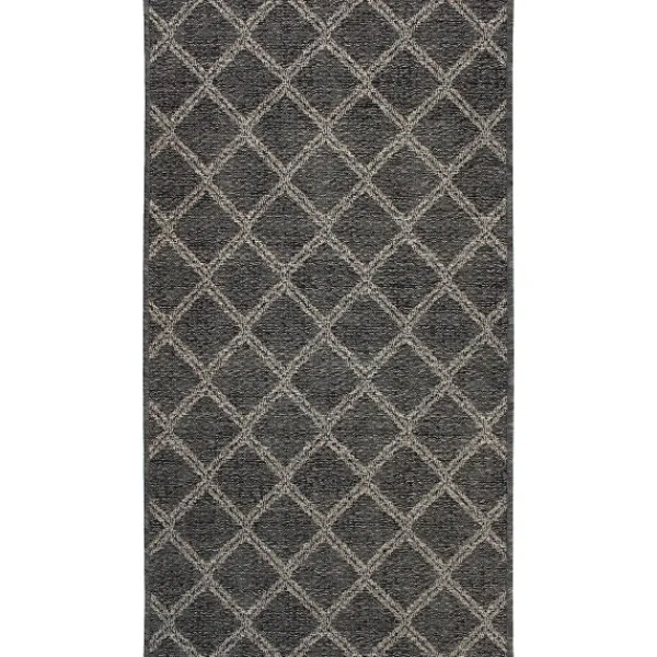 Cheap Marie Dumas Esterno Matto Charcoal Rug 2 x 4"