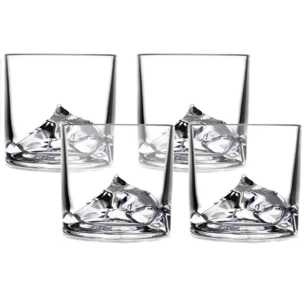 New Marie Dumas Everest Whiskey Glasses - Set of 4