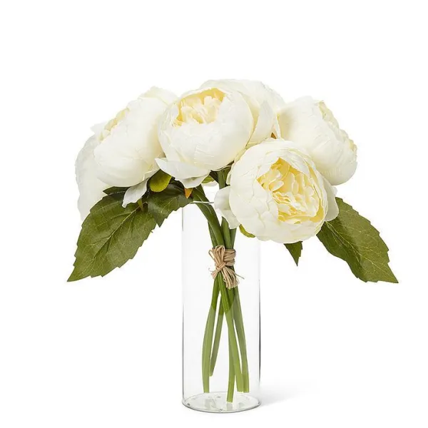 Hot Marie Dumas Full White Peony Bouquet