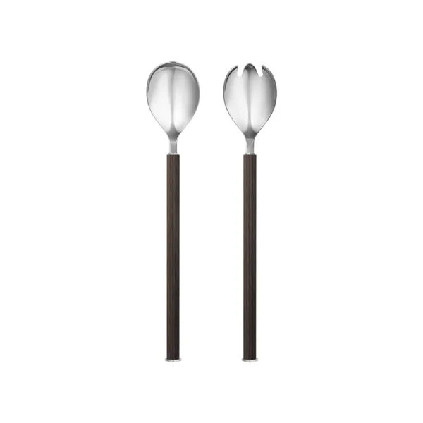 Cheap Marie Dumas Georg Jensen Bernadotte Oak Salad Servers