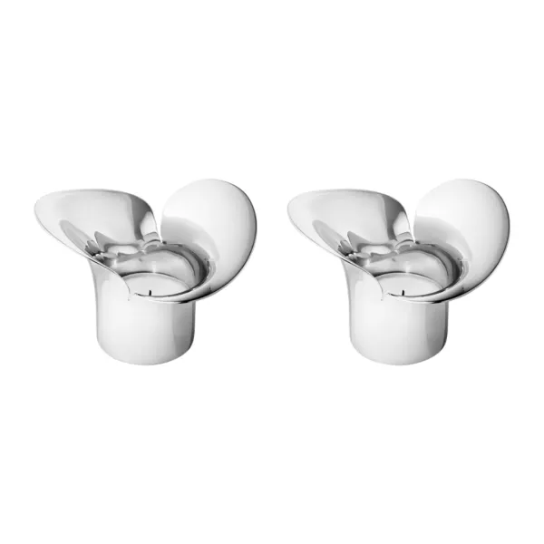 Discount Marie Dumas Georg Jensen Bloom Botanica Set of 2 Tealights