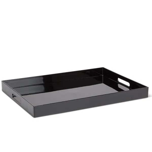 Online Marie Dumas Glossy Black Tray