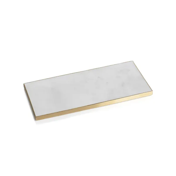 Online Marie Dumas Gold Marble Vanity Tray