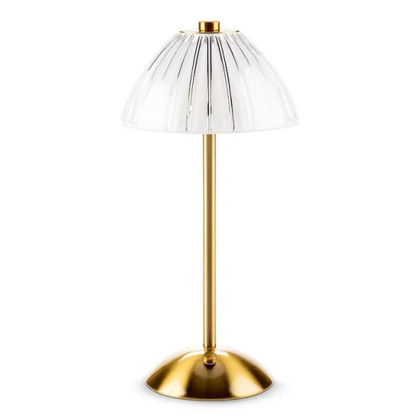 Hot Marie Dumas Gold White Table Lamp