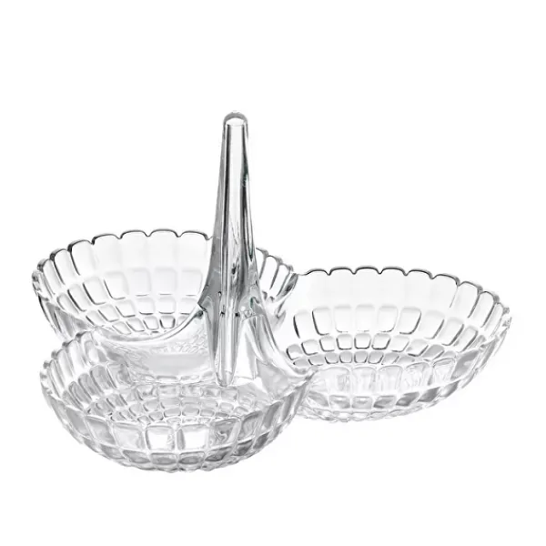 Fashion Marie Dumas Guzzini Tiffany Clear Hors D'Oeuvres Dish