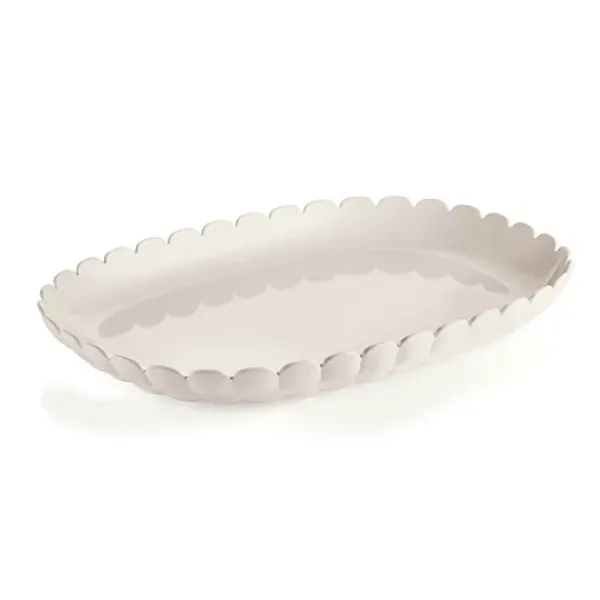 Store Marie Dumas Guzzini Tiffany Medium Milk White Tray