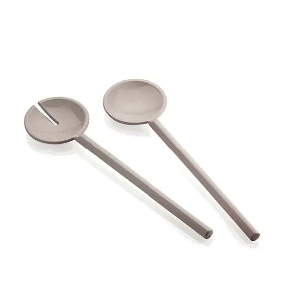 Online Marie Dumas Guzzini Tiffany Taupe Salad Servers