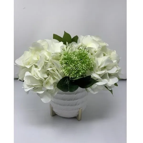 Cheap Marie Dumas Hydrangea White & Green Arrangement