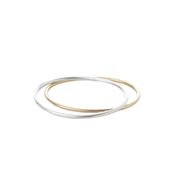 Hot Marie Dumas Jenny Bird Dane Two Tone Set of Two Bangles