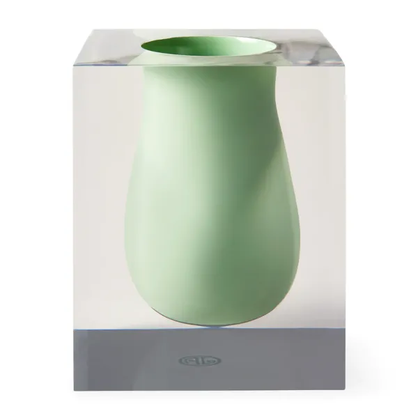 Shop Marie Dumas Jonathan Adler Celadon Bel Air Scoop Vase