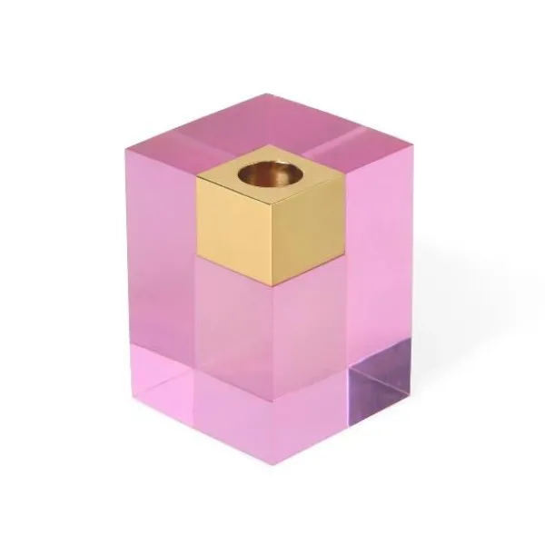 Shop Marie Dumas Jonathan Adler Medium Monte Carlo Candle Holder - Pink