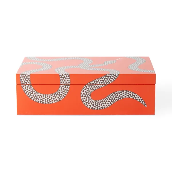 Sale Marie Dumas Jonathan Adler Medium Orange Eden Box