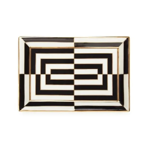 Shop Marie Dumas Jonathan Adler Op Art Rectangular Tray