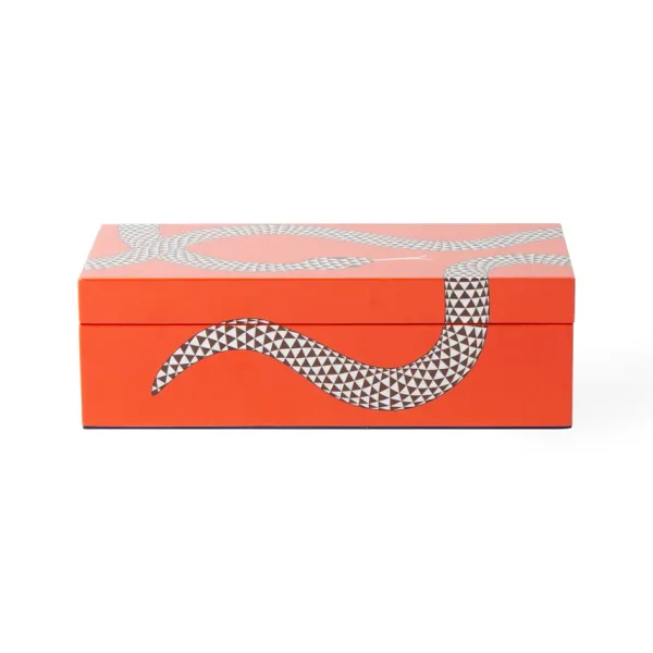 Hot Marie Dumas Jonathan Adler Small Orange Eden Box