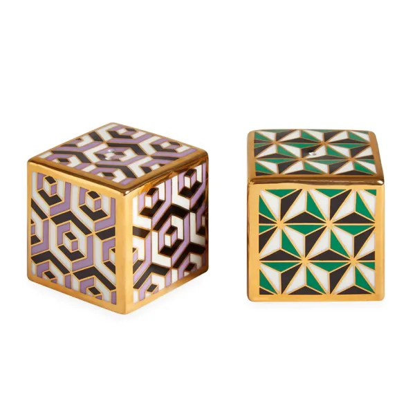 Hot Marie Dumas Jonathan Adler Versailles Salt & Pepper Shakers