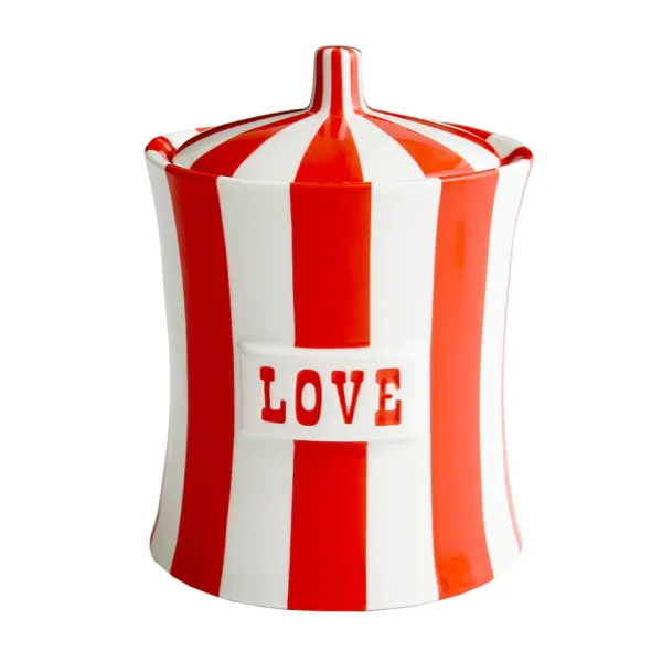 Clearance Marie Dumas Jonathan Adler Vice Love Red Canister