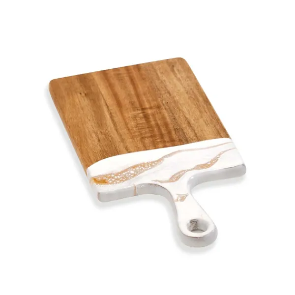 Online Marie Dumas Large Acacia Gold Quartz Cheese Board