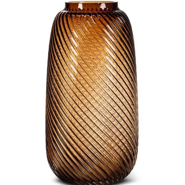 Best Marie Dumas Large Brown Barrel Vase