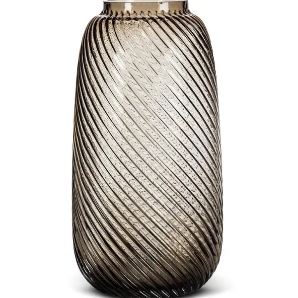 Flash Sale Marie Dumas Large Grey Barrel Vase