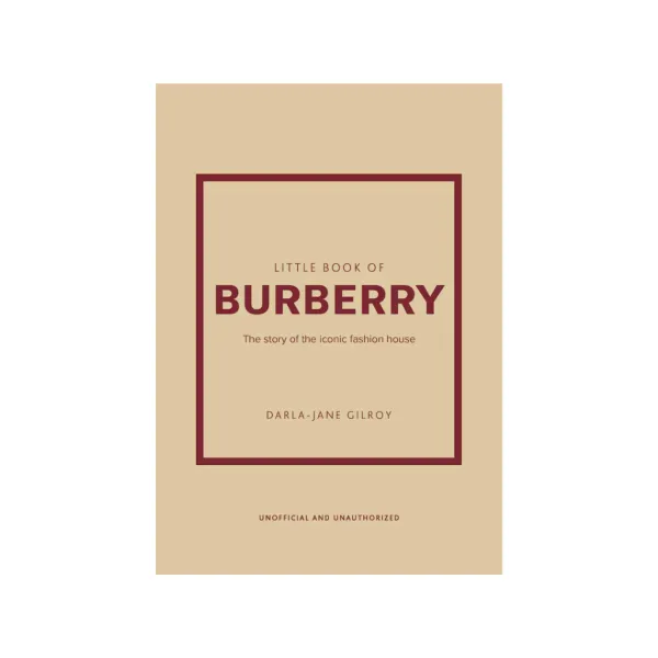 New Marie Dumas Little Book of Burberry